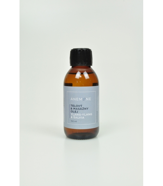 TELOVÝ A MASÁŽNY OLEJ YLANG-YLANG & ŠALVIA